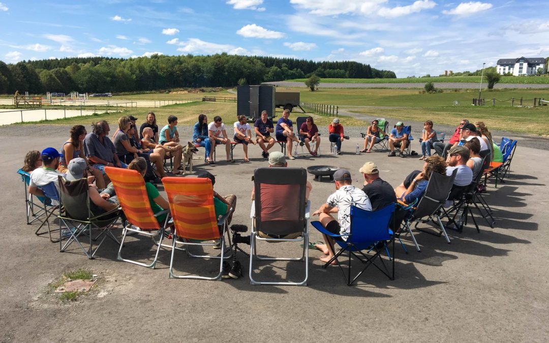 Camper Nomads Meetup mit Freiheitsmobilisten