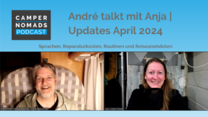 André talkt mit Anja, camper nomads podcast